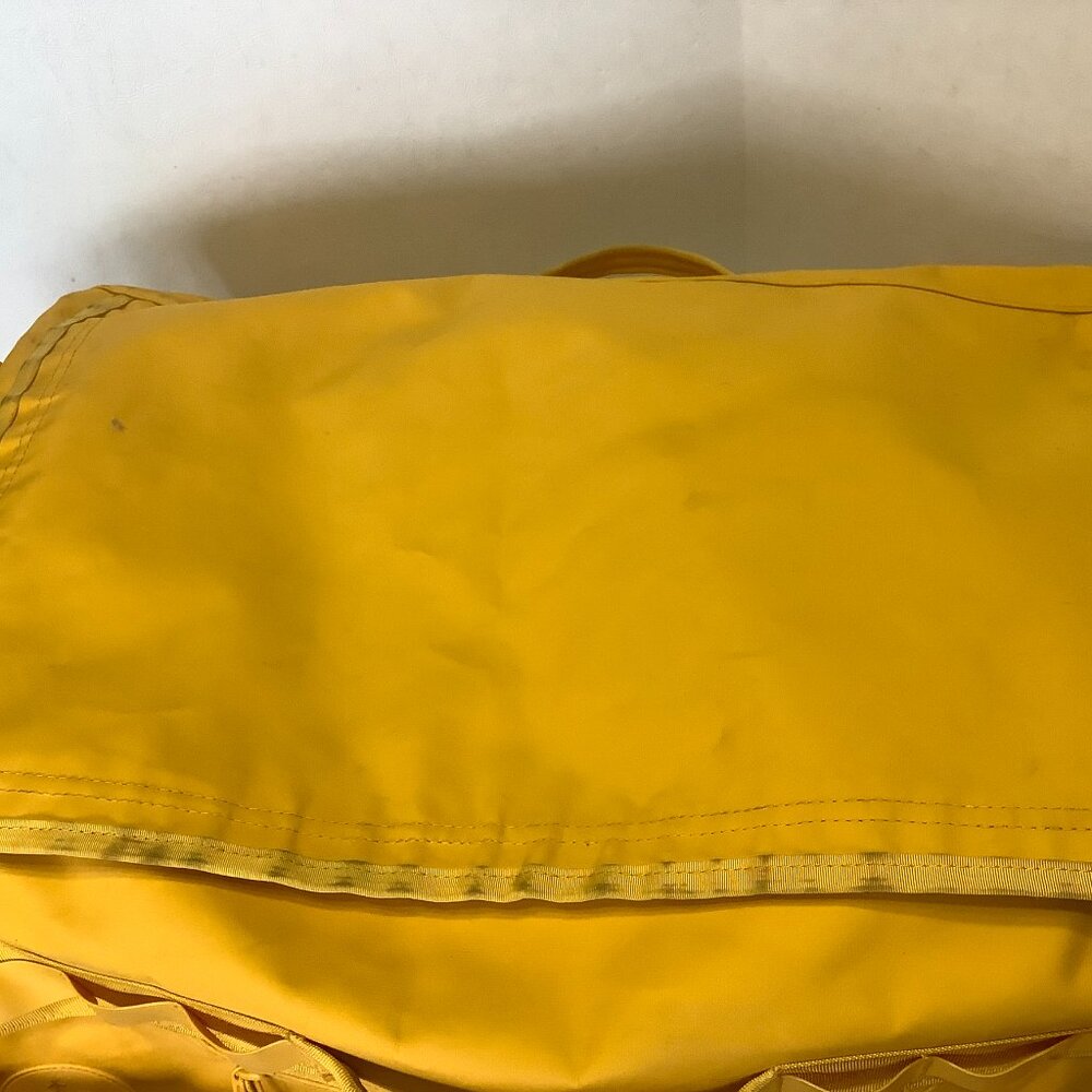 Baboon to the Moon Waterproof Large Travel Duffel Bag Yellow 22" x 14" x 9" - Picture 8 of 12